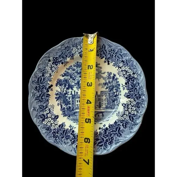 J & G Meakin Romantic England Bread &Butter Plates 7” Penshurst Place GORGEOUS! - Picture 4 of 7